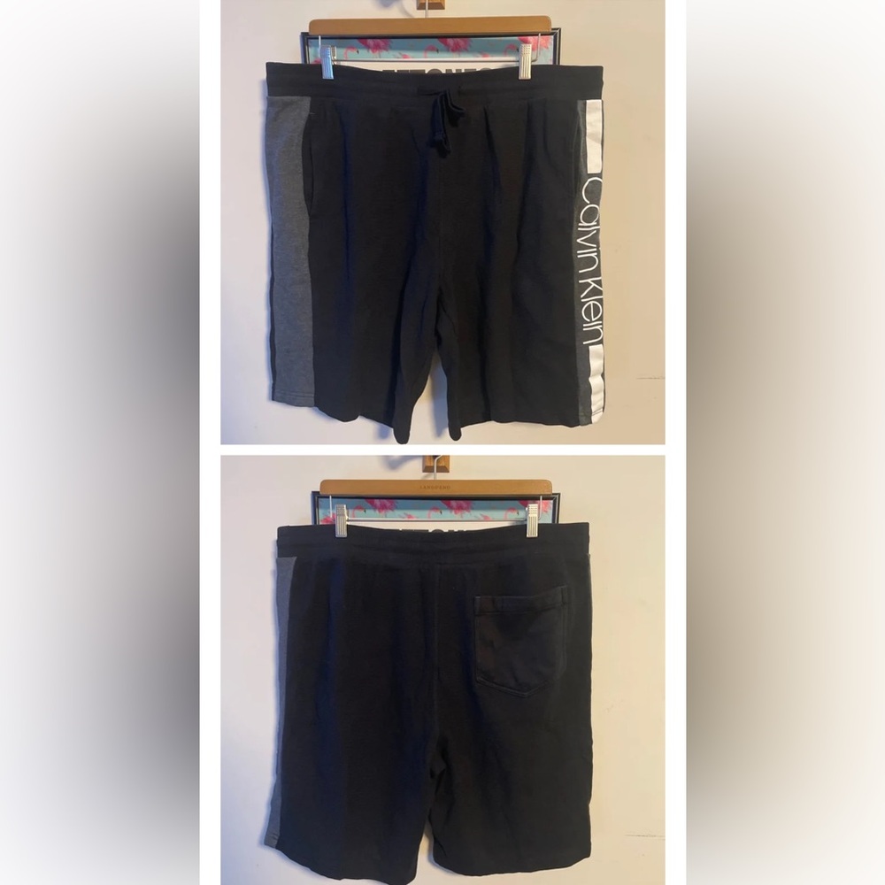 Calvin Klein Black lounge shorts XL